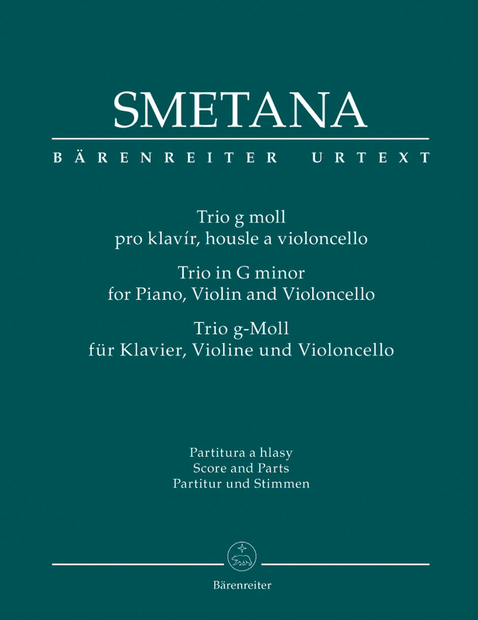 Smetana, Trio in g op. 15 (Barenreiter)