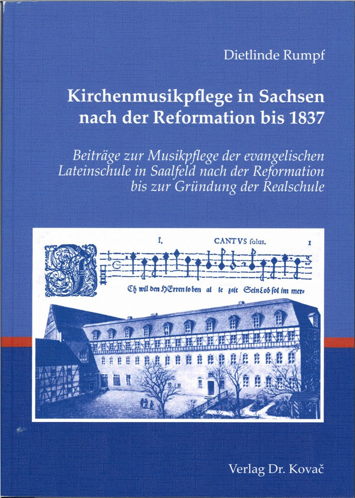 Rumpf, Kirchenmusikpflege in Sachsen (Kovac)