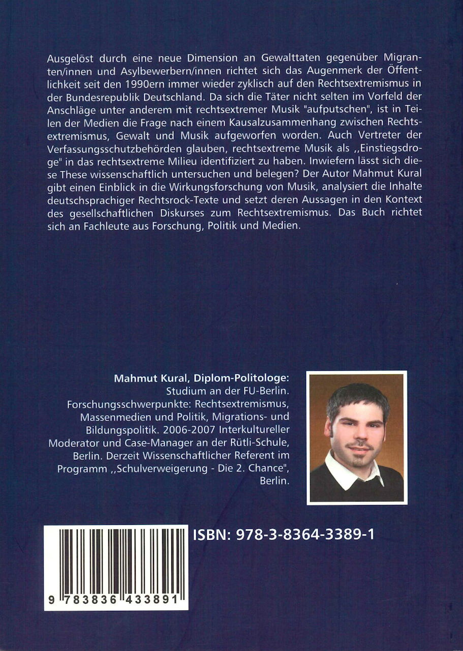 Kural,M., Rechtsrock: Einstiegsdroge (VDM Verlag)
