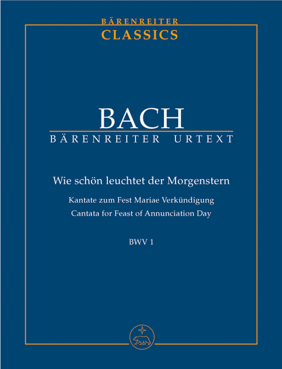 Bach, Cantata No. 1 (Barenreiter)