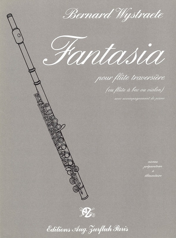 Wystraete, Fantasia (Fl/Rec/Vn,Pf) (Zurfluh)