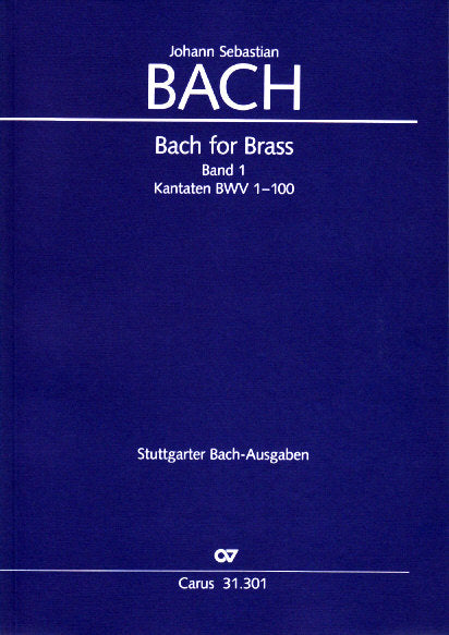 Bach for Brass 1: Kantaten 1-100 (Carus)