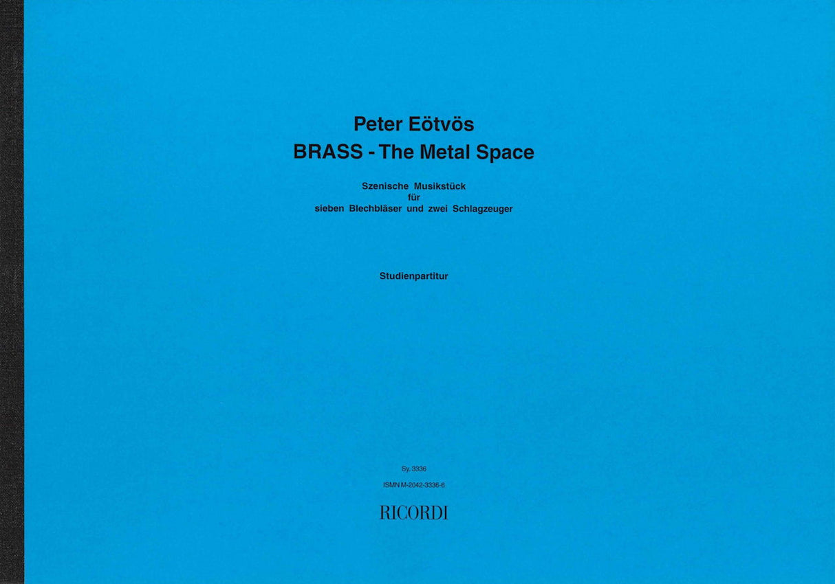 Eotvos, Brass - The Metal Space (1990) (Ricordi)