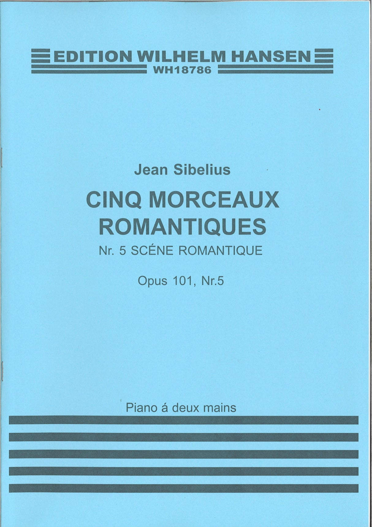 Sibelius, op.101/5: Scene romantique (W.Hansen)
