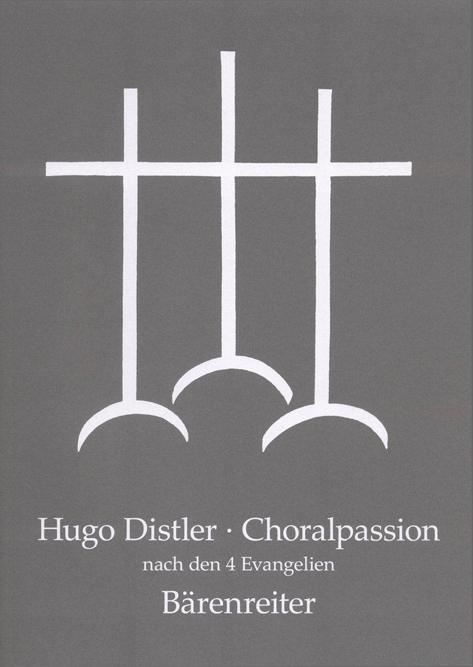 Distler, Choralpassion op. 7 (SSATB) (Barenreiter)