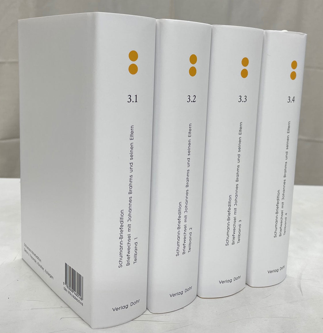 Schumann Briefedition II/3 (4vols) (Dohr)
