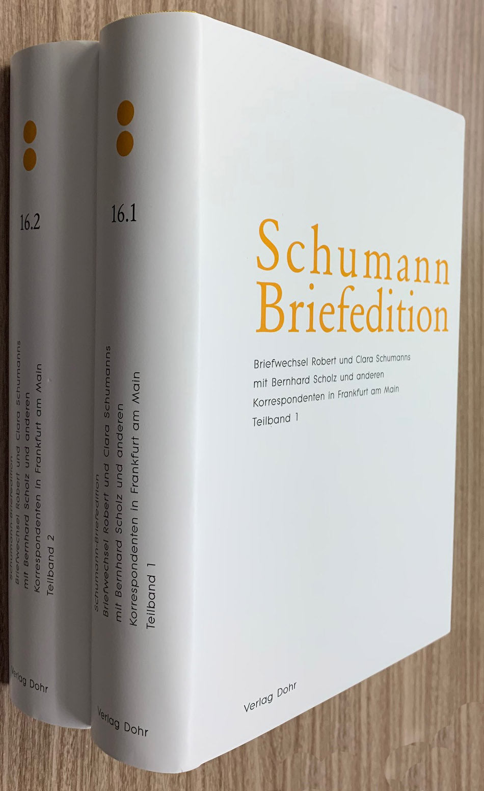 Schumann Briefedition II/16 (2 vols set) (Dohr)