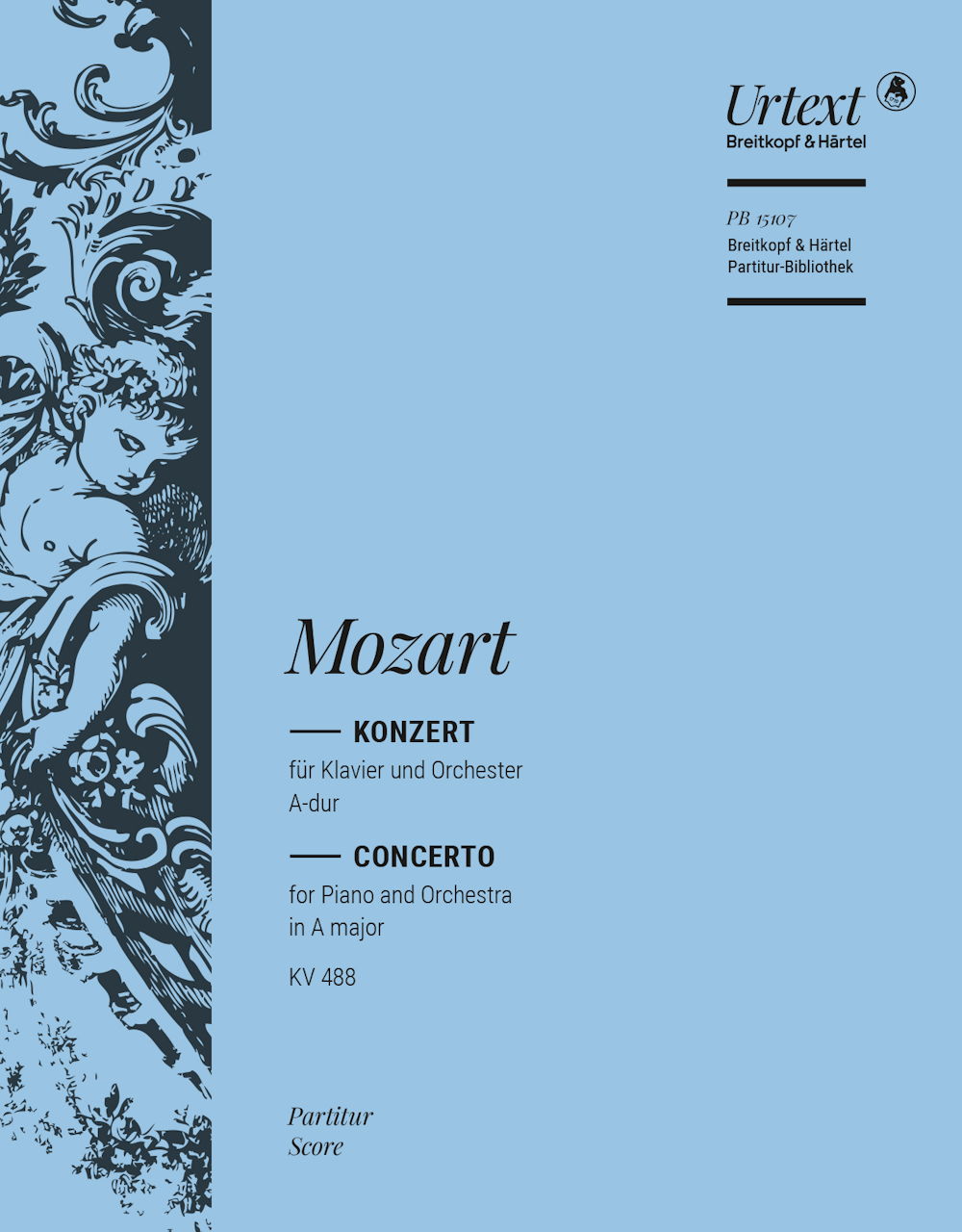 Mozart, Concerto for Piano KV 488 in A (Henle/Breitkopf)