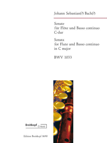 Bach, Sonata BWV 1033 in C (Kuijken) (Breitkopf)