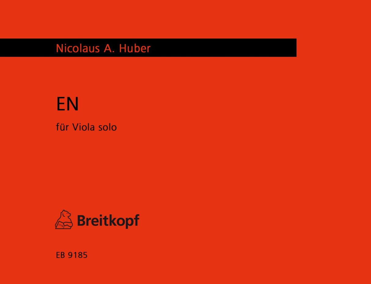 Huber, En, fur Viola solo (Breitkopf)