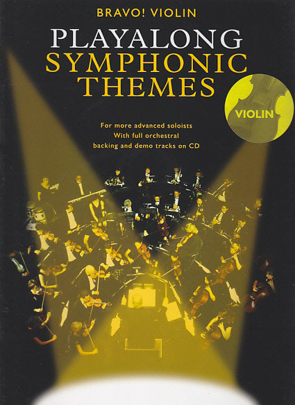 Bravo! Violin: Playalong Sym. Themes +CD (Wise Publications)