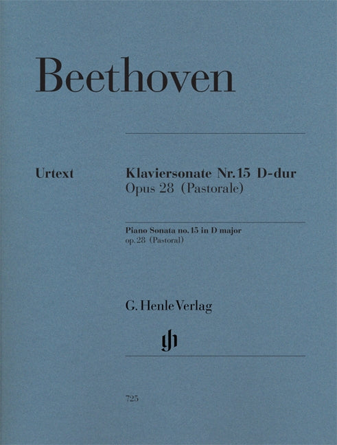 Beethoven, Sonata No.15 op. 28 Pastorale (Henle)