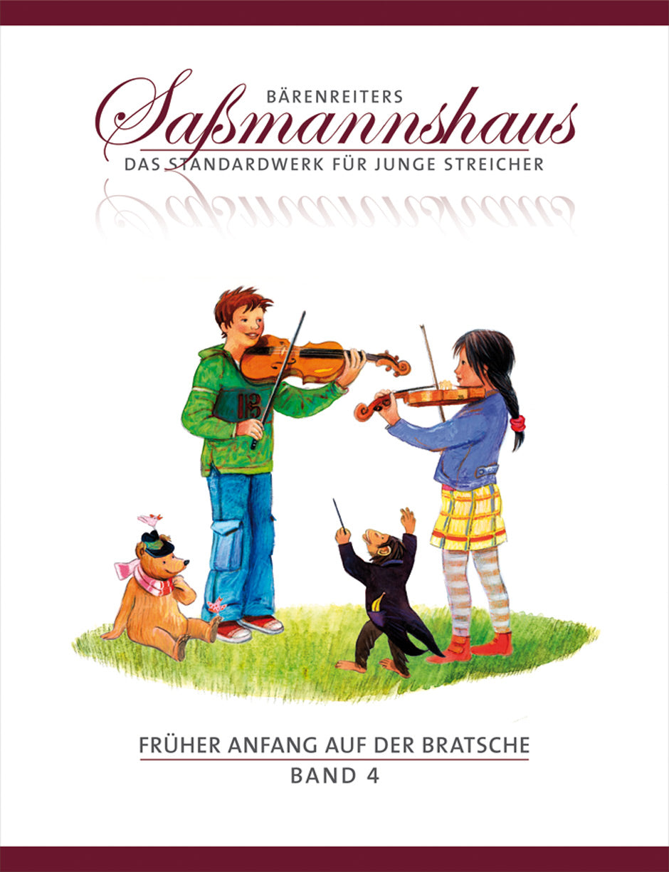 Sassmannshaus, Fruher Anfang Bratsche 4 (Barenreiter)
