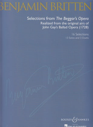 Britten, Beggar's Opera, Selections (Boosey)