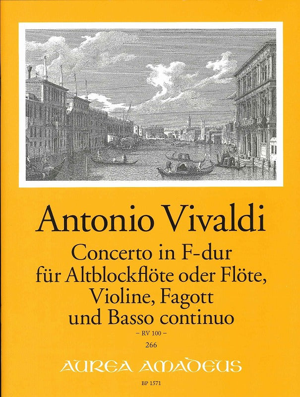 Vivaldi, Concerto in F, RV 100 (Amadeus Verlag)