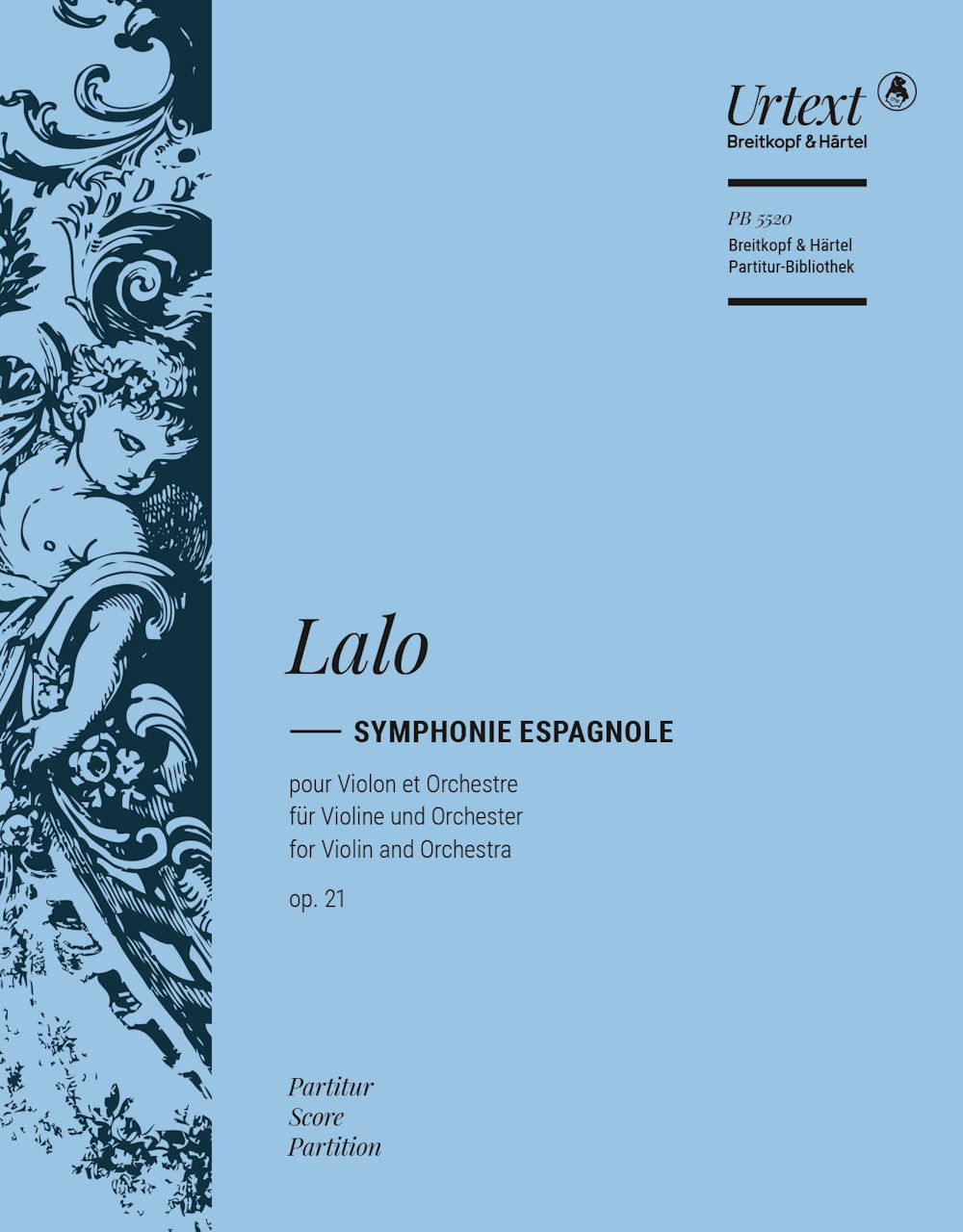 Lalo, Symphonie espagnole op. 21 (Breitkopf)