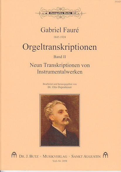 Faure, Orgeltranskriptionen 2 (Butz)