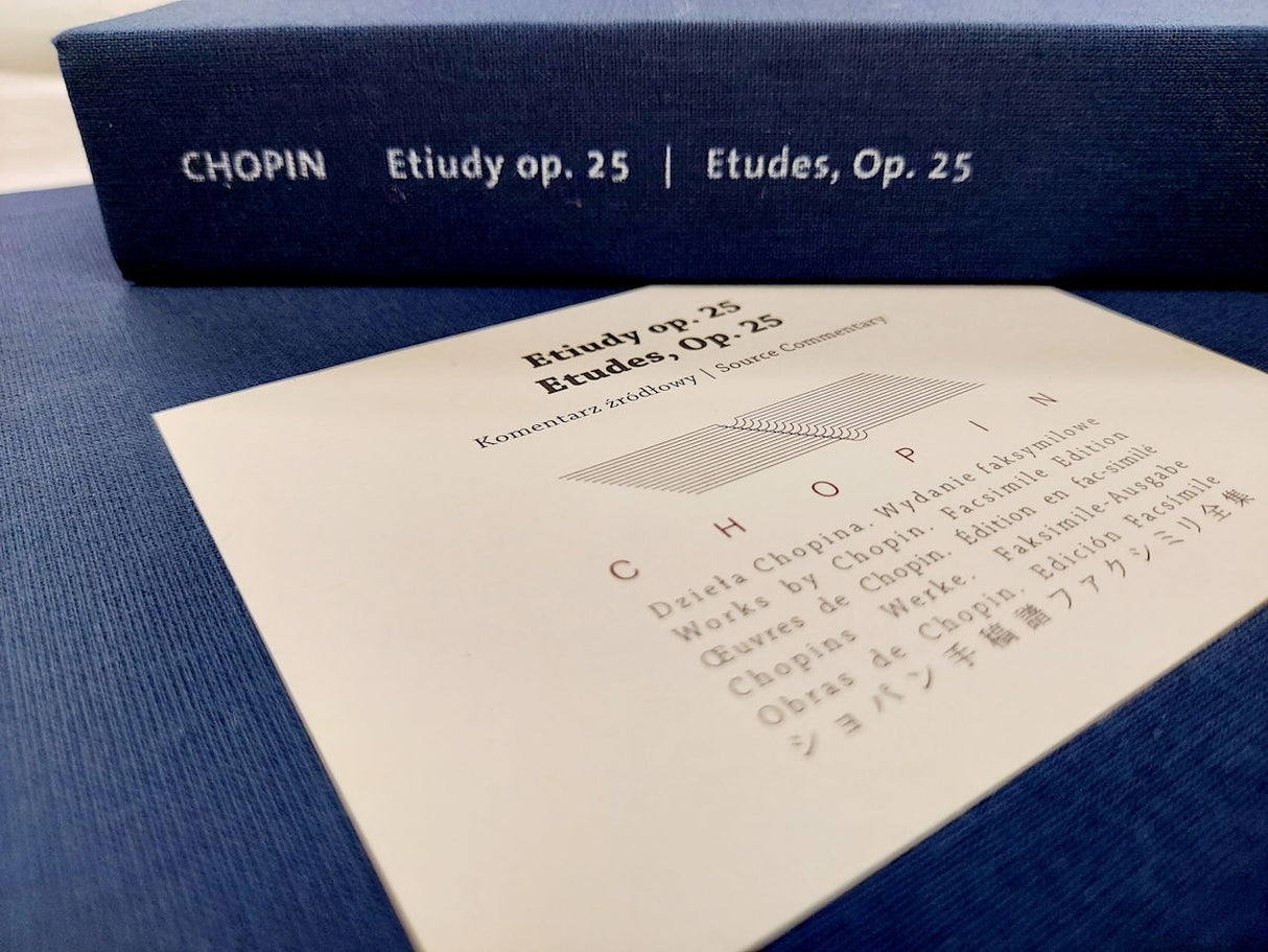Chopin, Etiudy op. 25 Facs 2-volume Set (Narodowy Instytut Fryderyka Chopina)