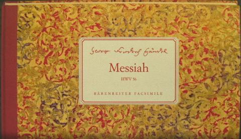 Handel, Messiah: Facsimile (Barenreiter)