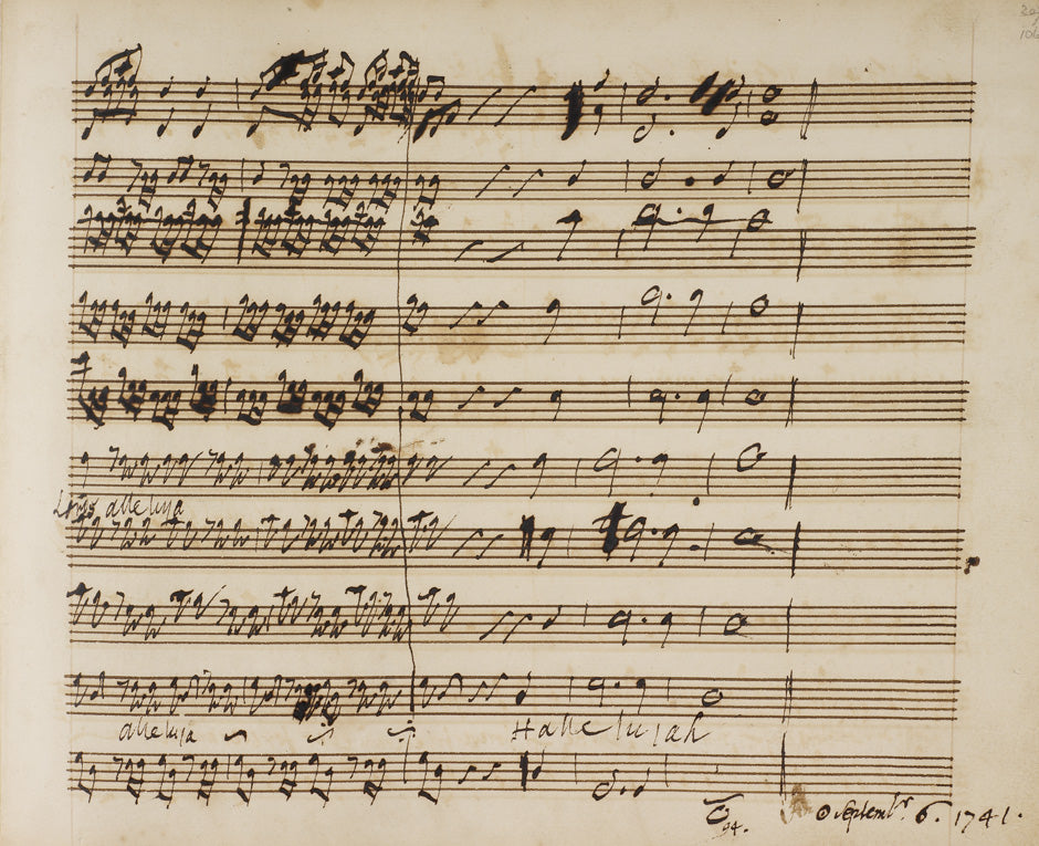 Handel, Messiah: Facsimile (Barenreiter)