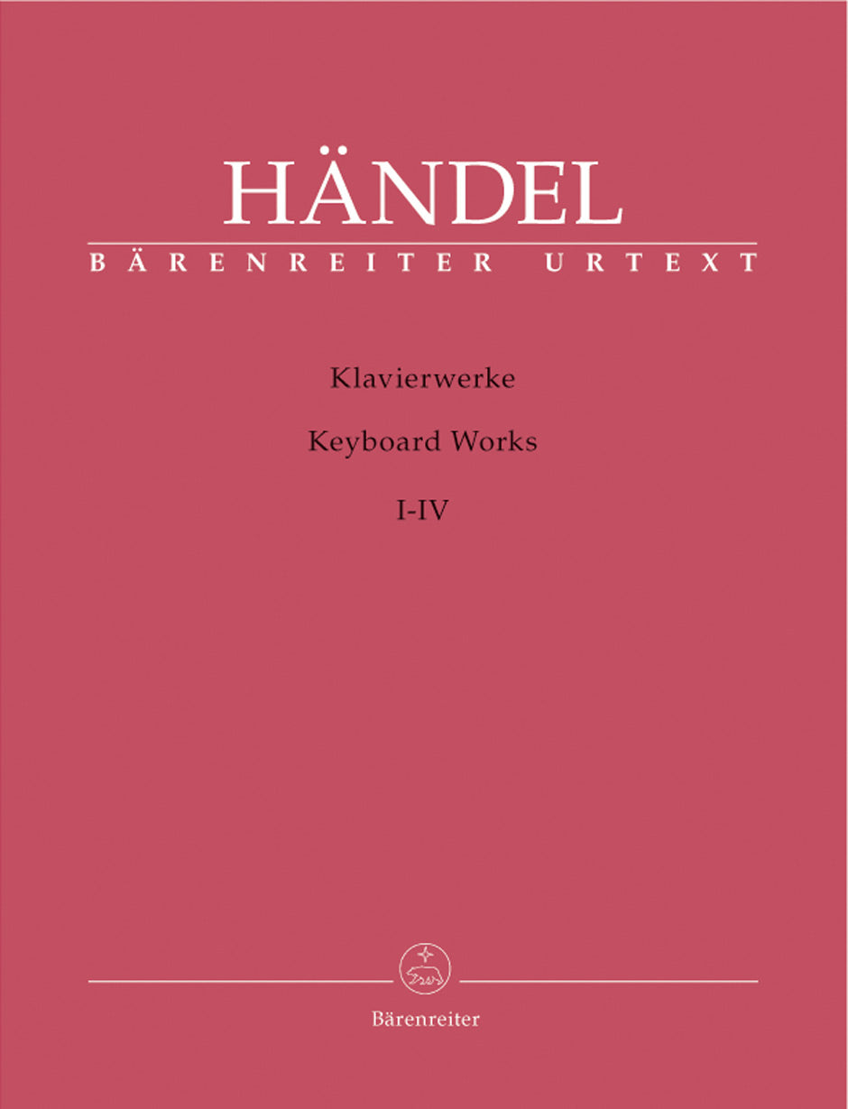 Handel, Klavierwerke 1-4 (4-volume Set) (Barenreiter)