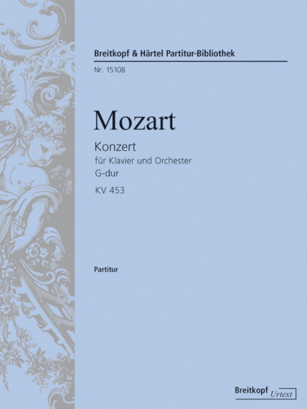 Mozart, Concerto for Piano KV 453 in G (Henle/Breitkopf)
