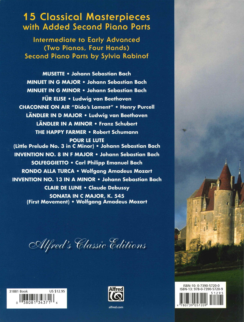 15 Classical Masterpieces with Added 2nd (Alfred)