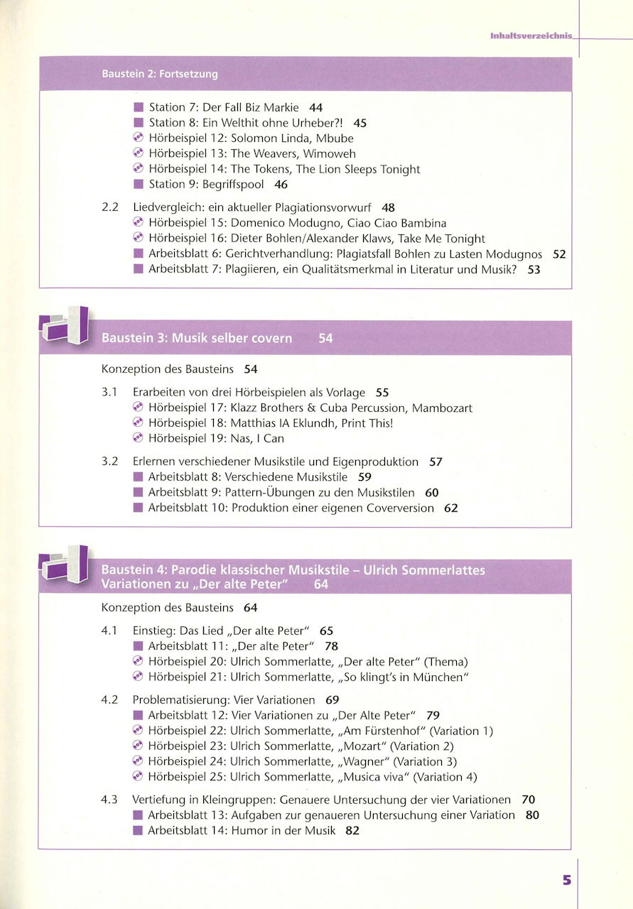 Erlach, Musik covern (+CD) (Schoningh Verlag im Westermann Schulbuch)