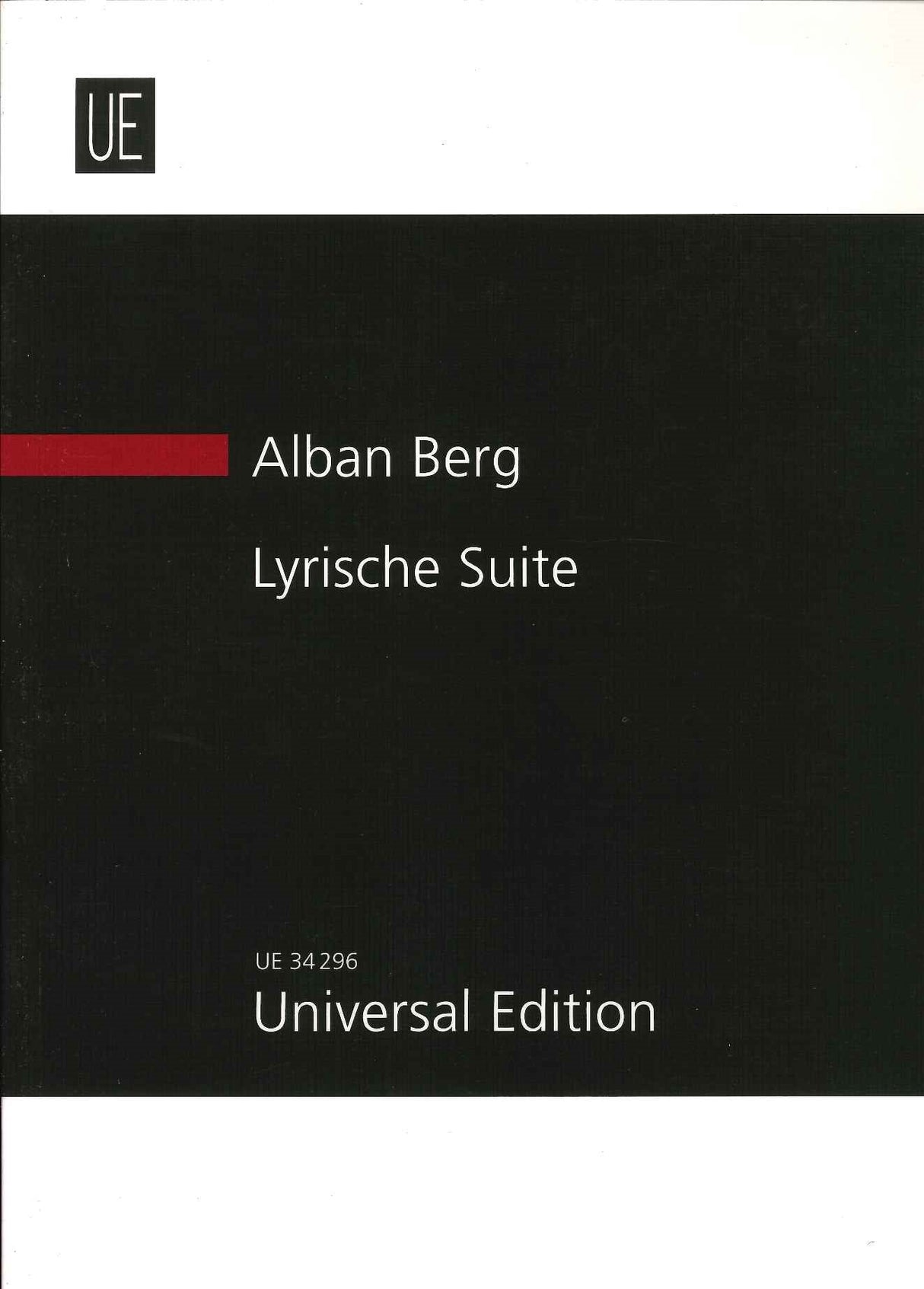 Berg, Lyrische Suite (1926) (Universal)