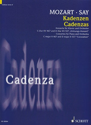 Mozart, Conc KV 467,537 Cadenz (Say) (Schott)