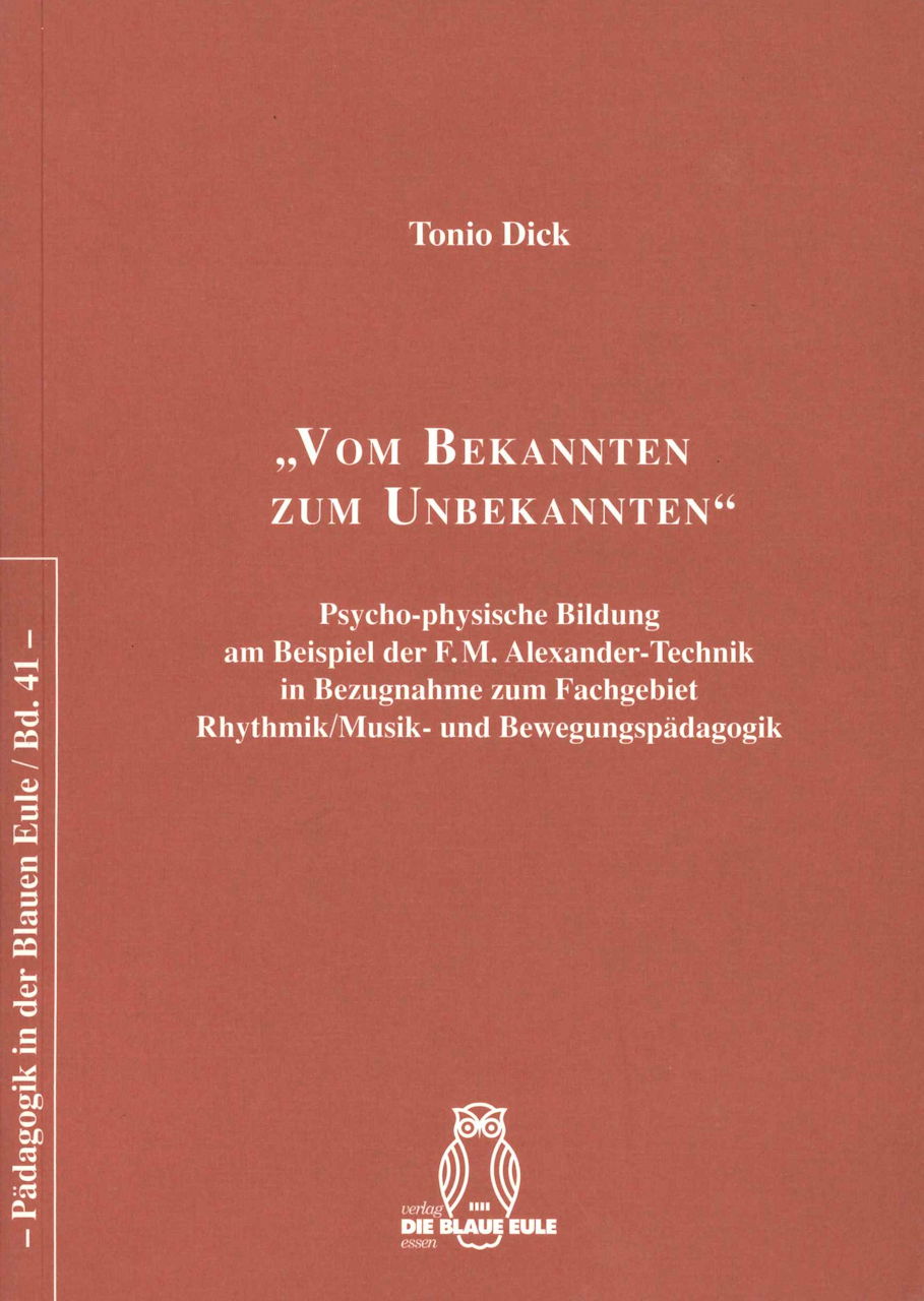Dick,T., 'Vom Bekannten zum Unbekannten' (Blaue Eule)