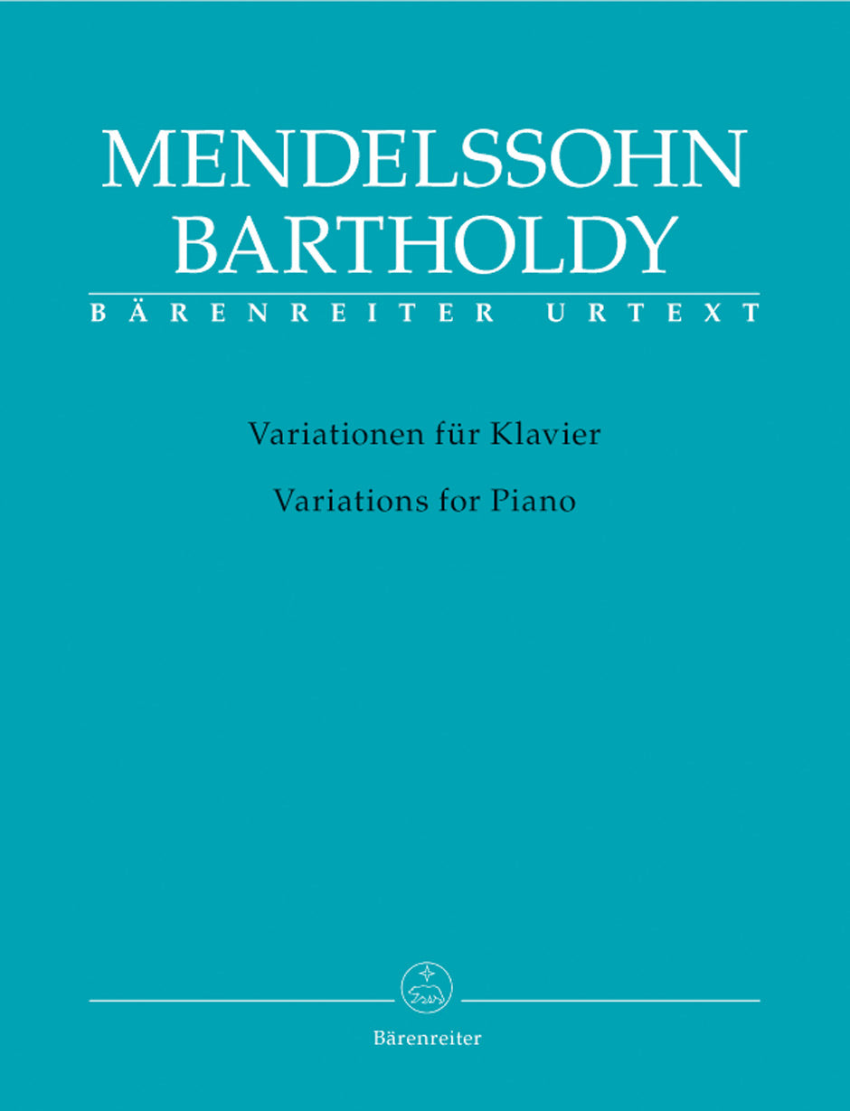 Mendelssohn, Variationen op. 54, 82, 83 (Barenreiter)