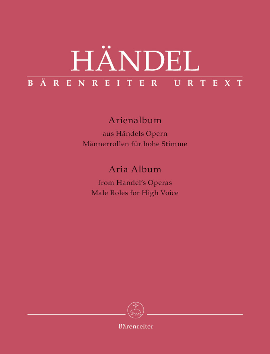 Handel, Arienalbum, Male roles for High (Barenreiter)