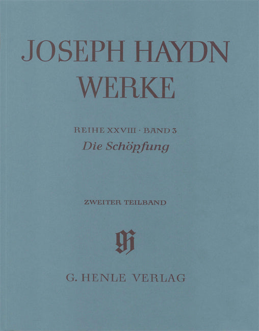 Haydn Werke 28/3/2: Die Schopfung 2 pap. (Henle)