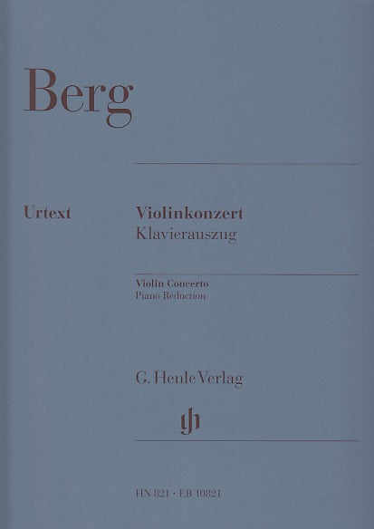 Berg, Concerto (Kube/F.P. Zimmermann) (Henle)