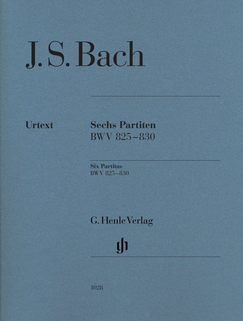 Bach, Partiten BWV 825-830 (no Fing.) (Henle)