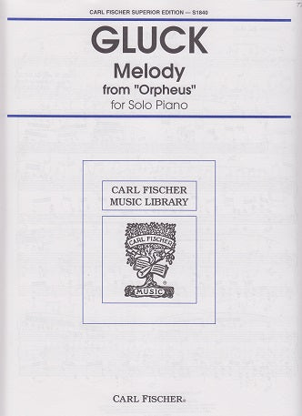 Gluck/Sgambati, Melody from Orpheus (Carl Fischer)