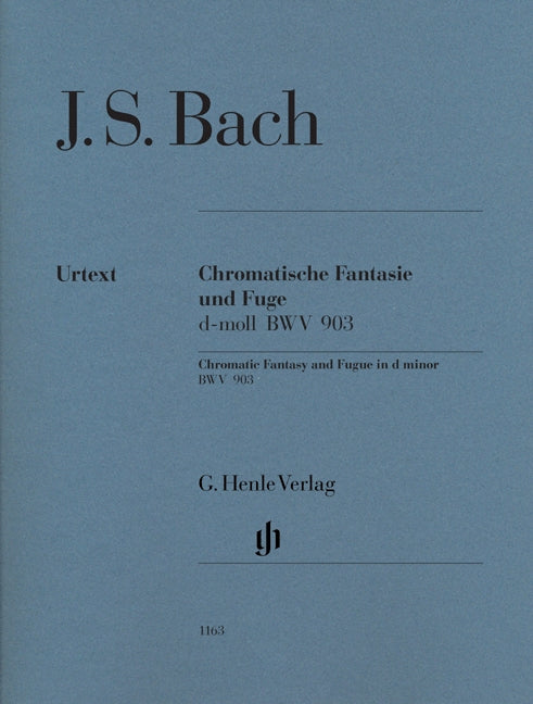 Bach, Chromatische Fantasie... (no fing) (Henle)