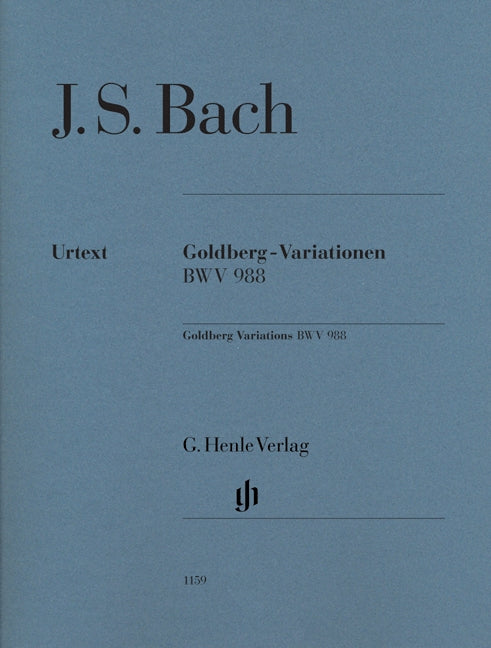Bach, Goldberg-Variationen (no fing.) (Henle)