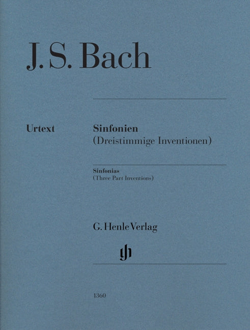 Bach, Sinfonien BWV 787-801 (no fing) (Henle)