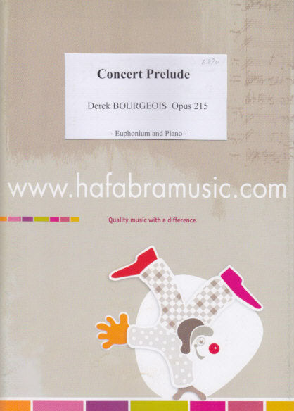 Bourgeois, Concert Prelude (Hafabra Music)
