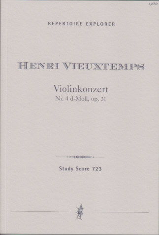 Vieuxtemps, Concerto for Violin No. 4 (Hoflich)