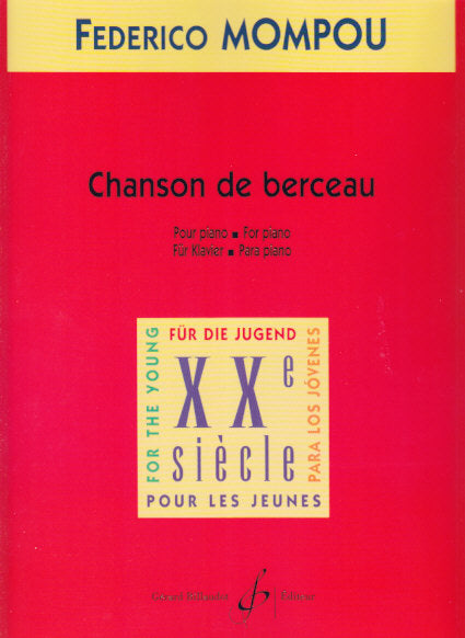 Mompou, Chanson de berceau (Billaudot)