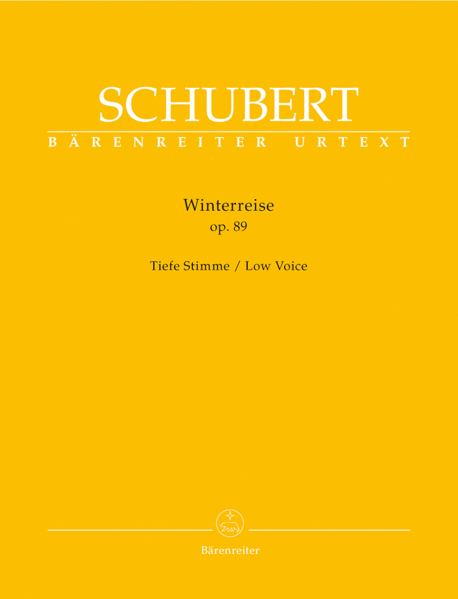 Schubert, Winterreise (L) (Barenreiter)