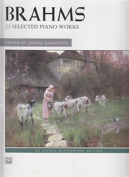 Brahms, 23 Selected Piano Works (Alfred)