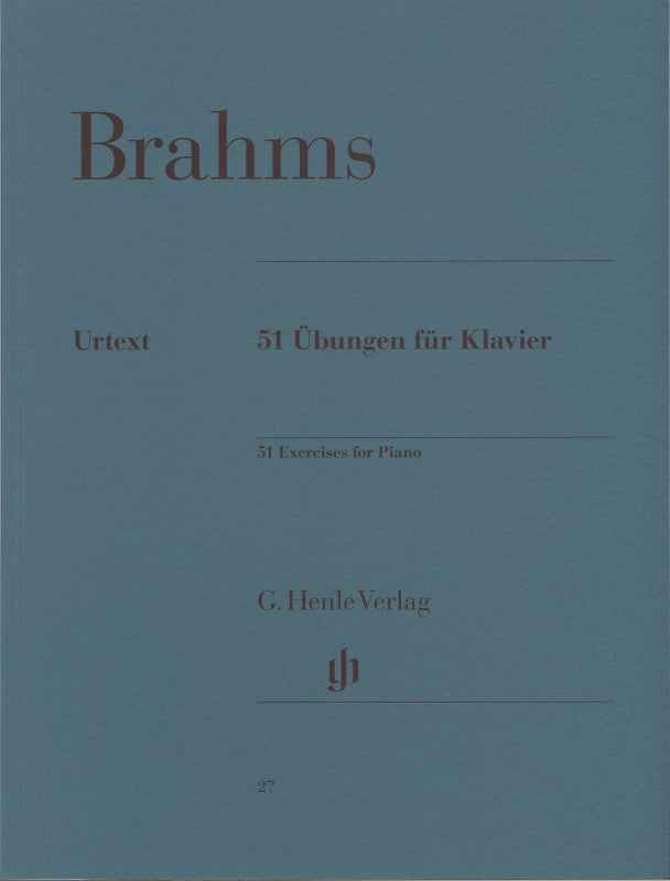 Brahms, 51 Ubungen WoO 6 (Henle)