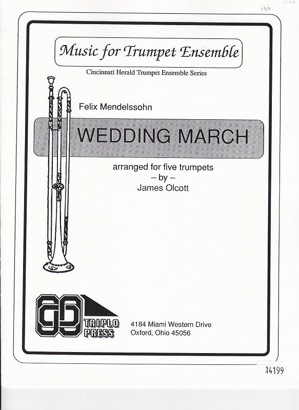 Mendelssohn, Wedding March (5Trp) (Triplo Press)