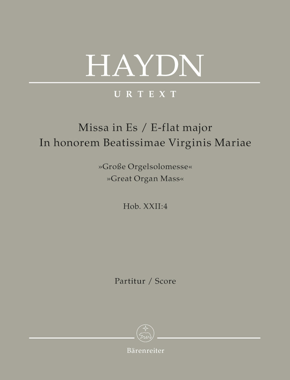 Haydn, Missa Hob. 22/4 in Eb (Barenreiter)