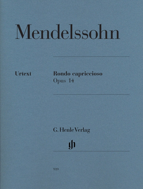 Mendelssohn, Rondo capriccioso op. 14 (Henle)