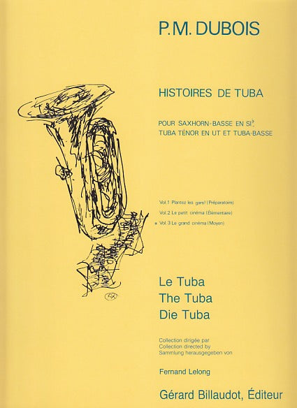 Dubois, Histoires de tuba 3 (Tba,Pf) (Billaudot)